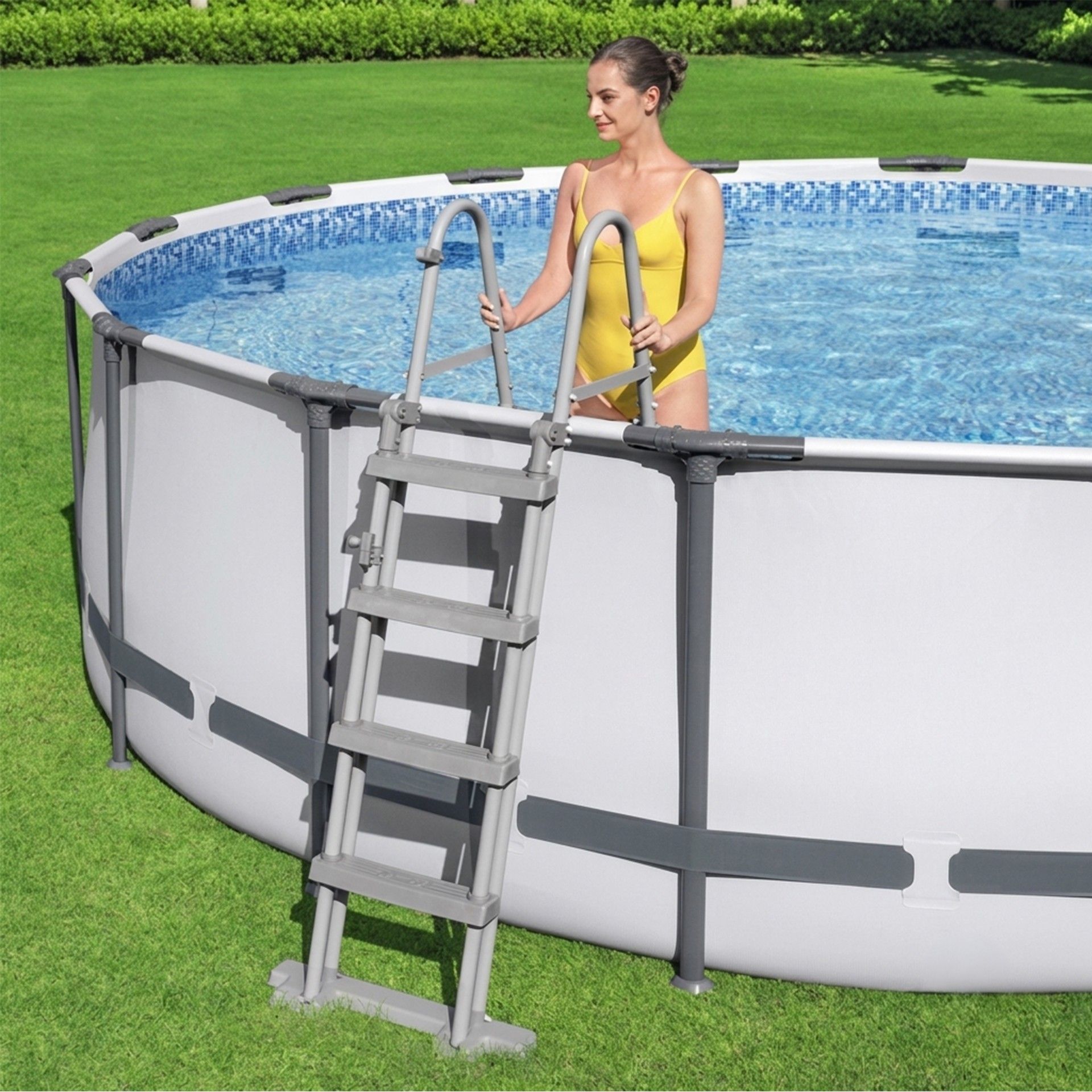 Piscina Steel Pro Max 488X122CM + Bomba Filtrar
