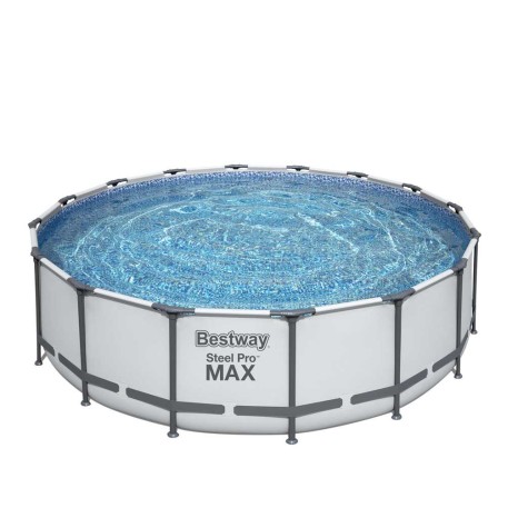 Piscina Steel Pro Max 488X122CM + Bomba Filtrar - Image product