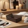Cesto Multiusos Rattan 2l 25X17.2X6cm Cesto Multiusos Rattan 2l 25X17.2X6cm