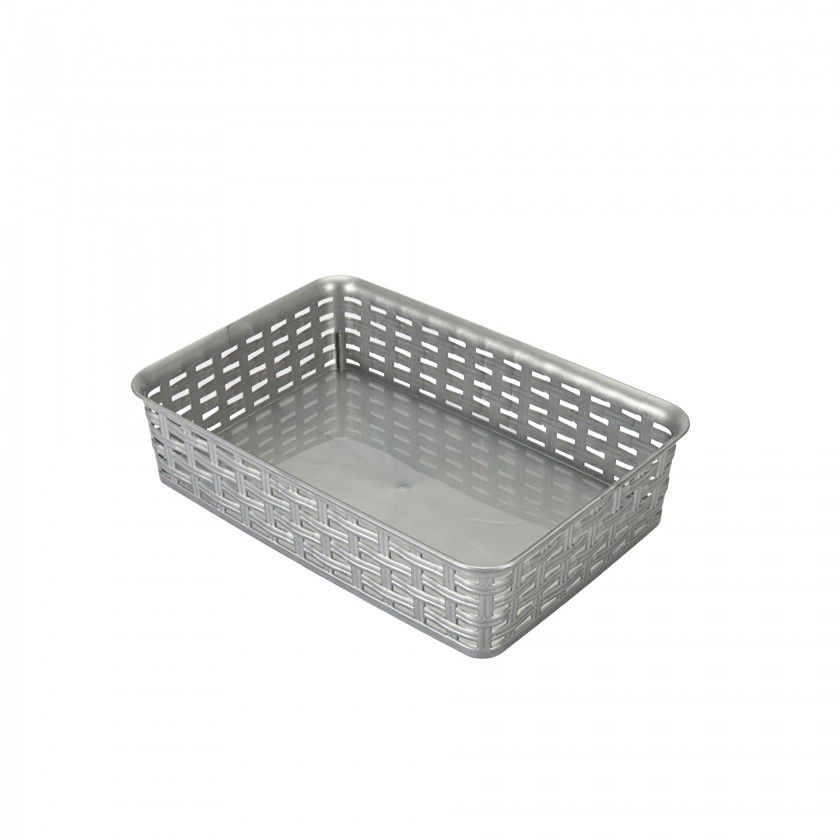 Cesto Multiusos Rattan 2l 25X17.2X6cm Cesto Multiusos Rattan 2l 25X17.2X6cm