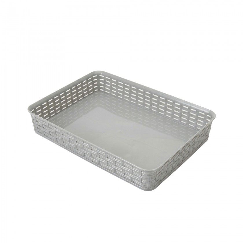 Cesto Multiusos Rattan 4.5l 35.8X26X6cm Cesto Multiusos Rattan 4.5l 35.8X26X6cm