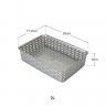 Cesto Multiusos Rattan 2l 25X17.2X6cm Cesto Multiusos Rattan 2l 25X17.2X6cm