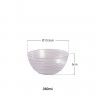 Tigela Transparente Luxe 380ml Ø13.5X5cm Tigela Transparente Luxe 380ml Ø13.5X5cm