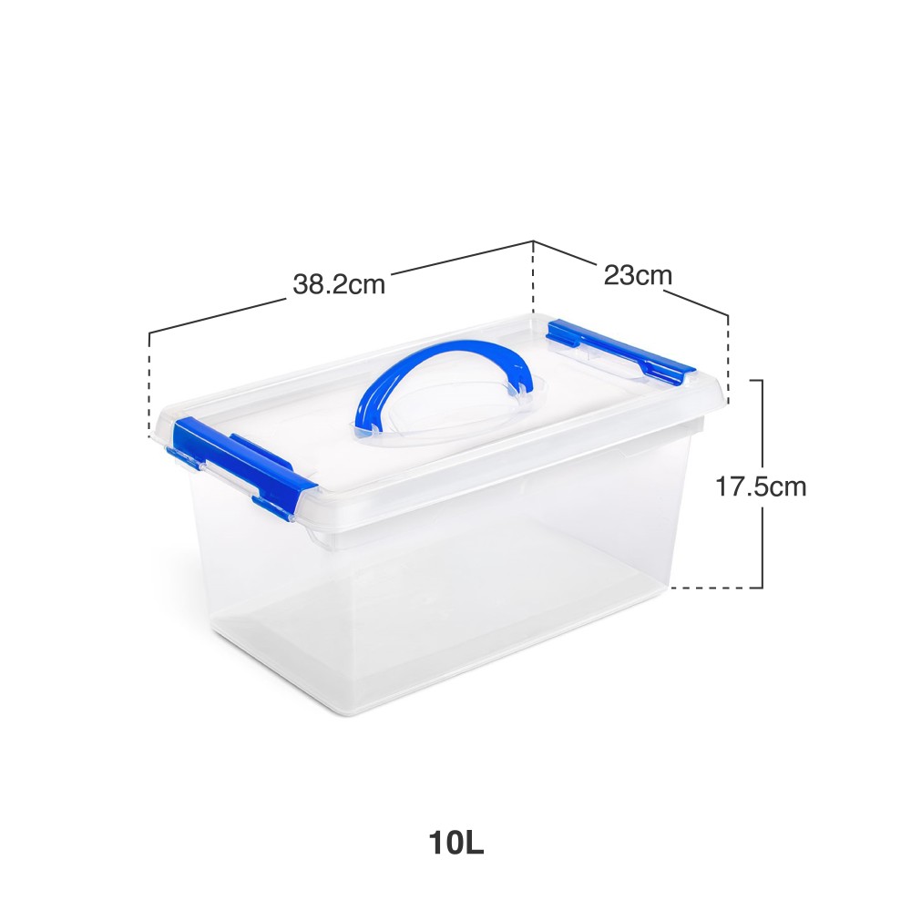 Caixa Arrumos Com Asa Flex 10l 38.2X23X17.5cm