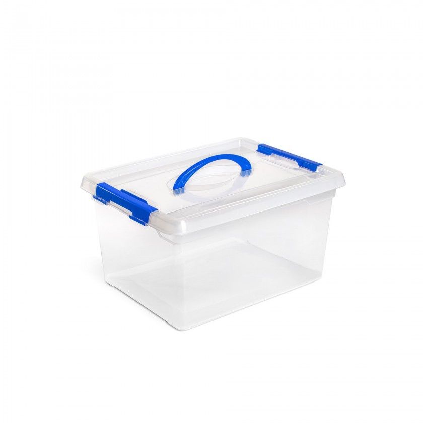 Caixa Arrumos Com Asa Flex 14l 37.5X28.5X19.5cm Caixa Arrumos Com Asa Flex 14l 37.5X28.5X19.5cm