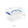 Caixa Arrumos Com Asa Flex 14l 37.5X28.5X19.5cm Caixa Arrumos Com Asa Flex 14l 37.5X28.5X19.5cm
