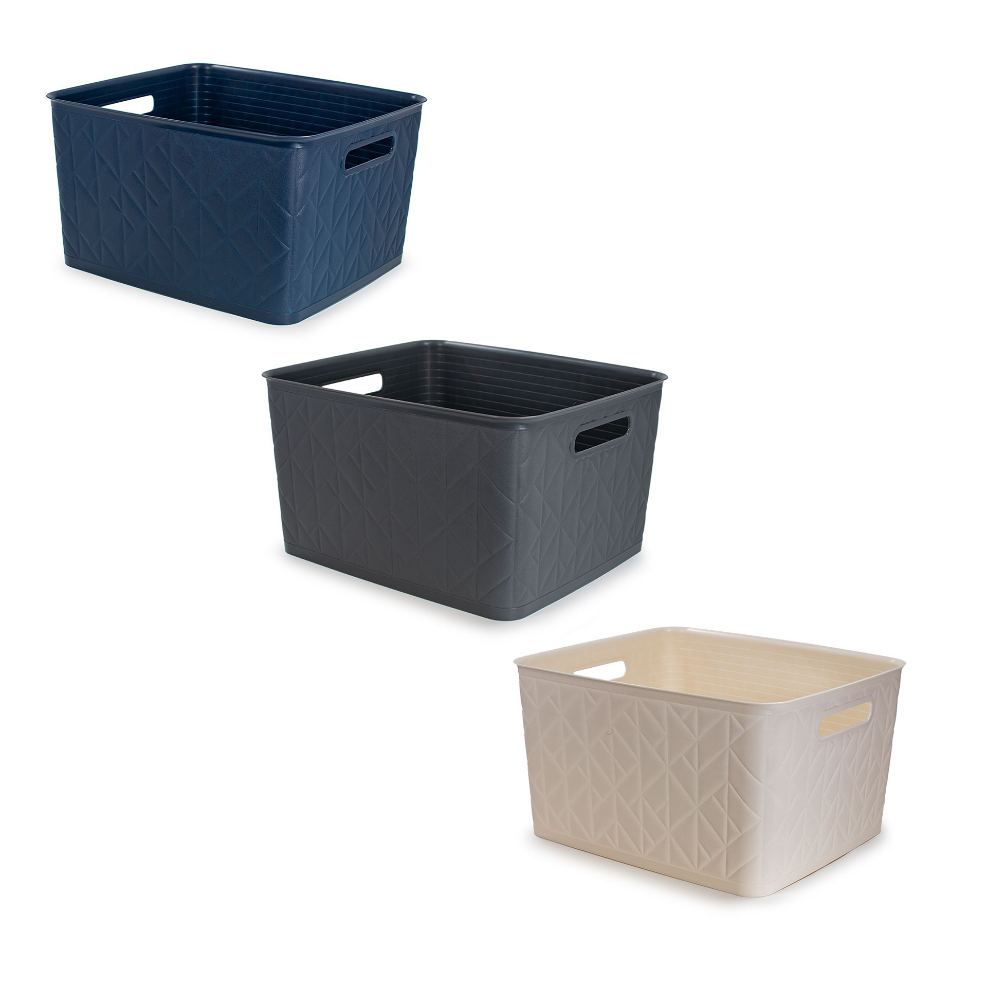 Cesto Multiusos Origami 29l 41.5X36.1X23.3cm