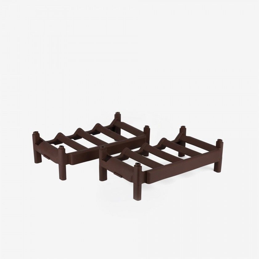 Garrafeira Plastica 41X24X24cm Pack 2 Garrafeira Plastica 41X24X24cm Pack 2