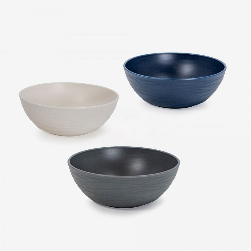 Tigela Plástica Nido 570ml Ø14X6.5cm Tigela Plástica Nido 570ml Ø14X6.5cm