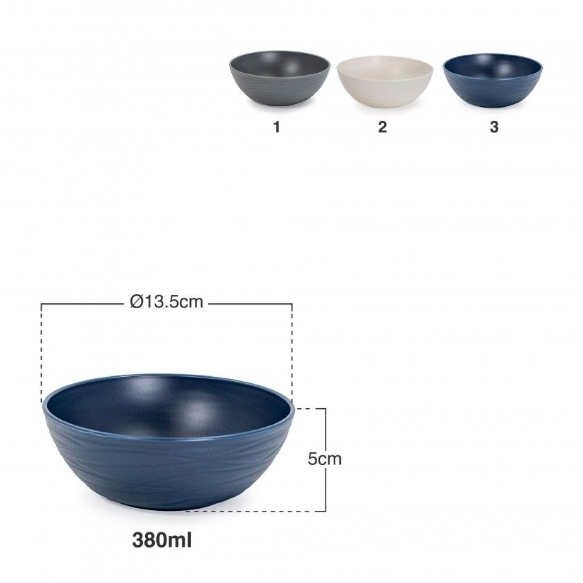 Tigela Plástica Nido 380ml Ø13.5X5cm Tigela Plástica Nido 380ml Ø13.5X5cm