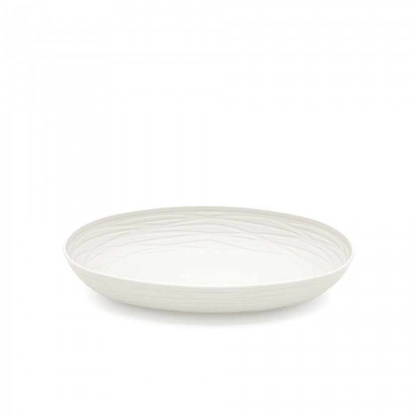 Travessa Plástica Oval Nido 2l 32.6X21.3X4.9cm Travessa Plástica Oval Nido 2l 32.6X21.3X4.9cm
