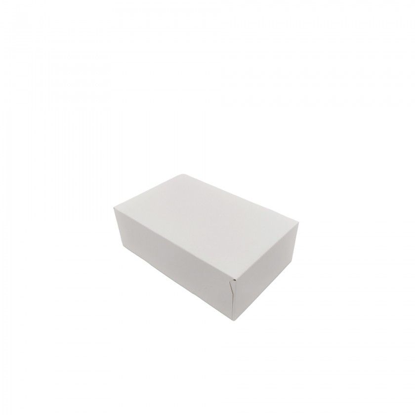 Caixa De Bolo Cartão Branco 19x12x6cm Pack 200 Caixa De Bolo Cartão Branco 19x12x6cm Pack 200