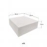 Caixa De Bolo Cartão Branco 30x30x10cm Pack 50 Caixa De Bolo Cartão Branco 30x30x10cm Pack 50