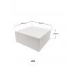 Caixa De Bolo Cartão Branco 24x24x10cm Pack 50 Caixa De Bolo Cartão Branco 24x24x10cm Pack 50