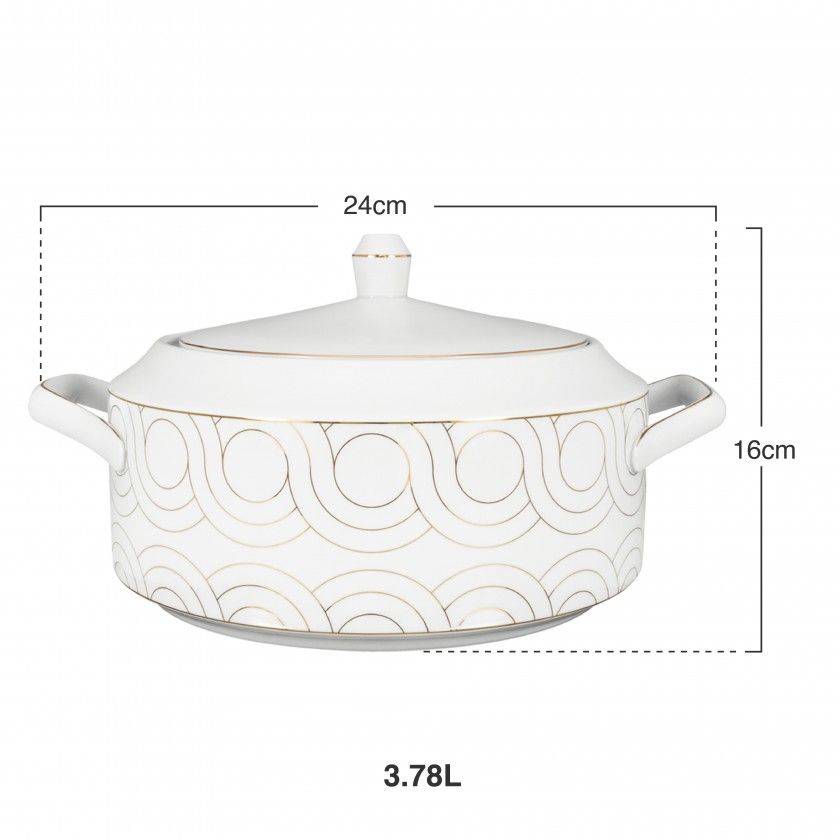 Terrina Infinity 3.78l Ø24x16cm Terrina Infinity 3.78l Ø24x16cm