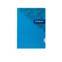Caderno Agrafado Capa Pl�stica A4 48 Folhas Quadriculado 90g
