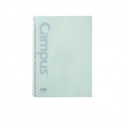 Caderno Espiral Capa Pl�stica A4 80 Folhas Pastel Pautado 90g