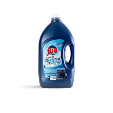Detergente Roupa Fun Clean Action Clássico 5l