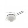 Coador Inox Com Cabo De Borracha 14cm Coador Inox Com Cabo De Borracha 14cm
