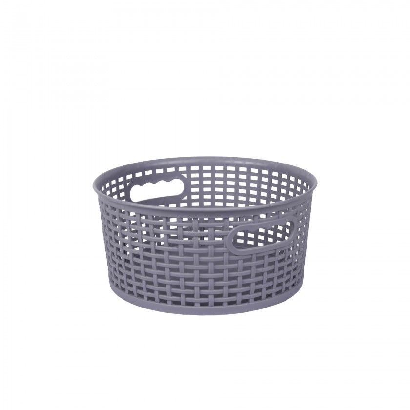 Cesta Redonda Plástico 3L 23.5X23.5X11cm Cesta Redonda Plástico 3L 23.5X23.5X11cm