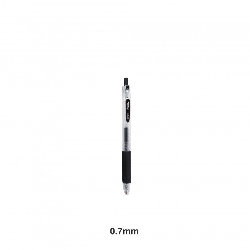 Caneta Tinta Gel Candy Preto  0.8