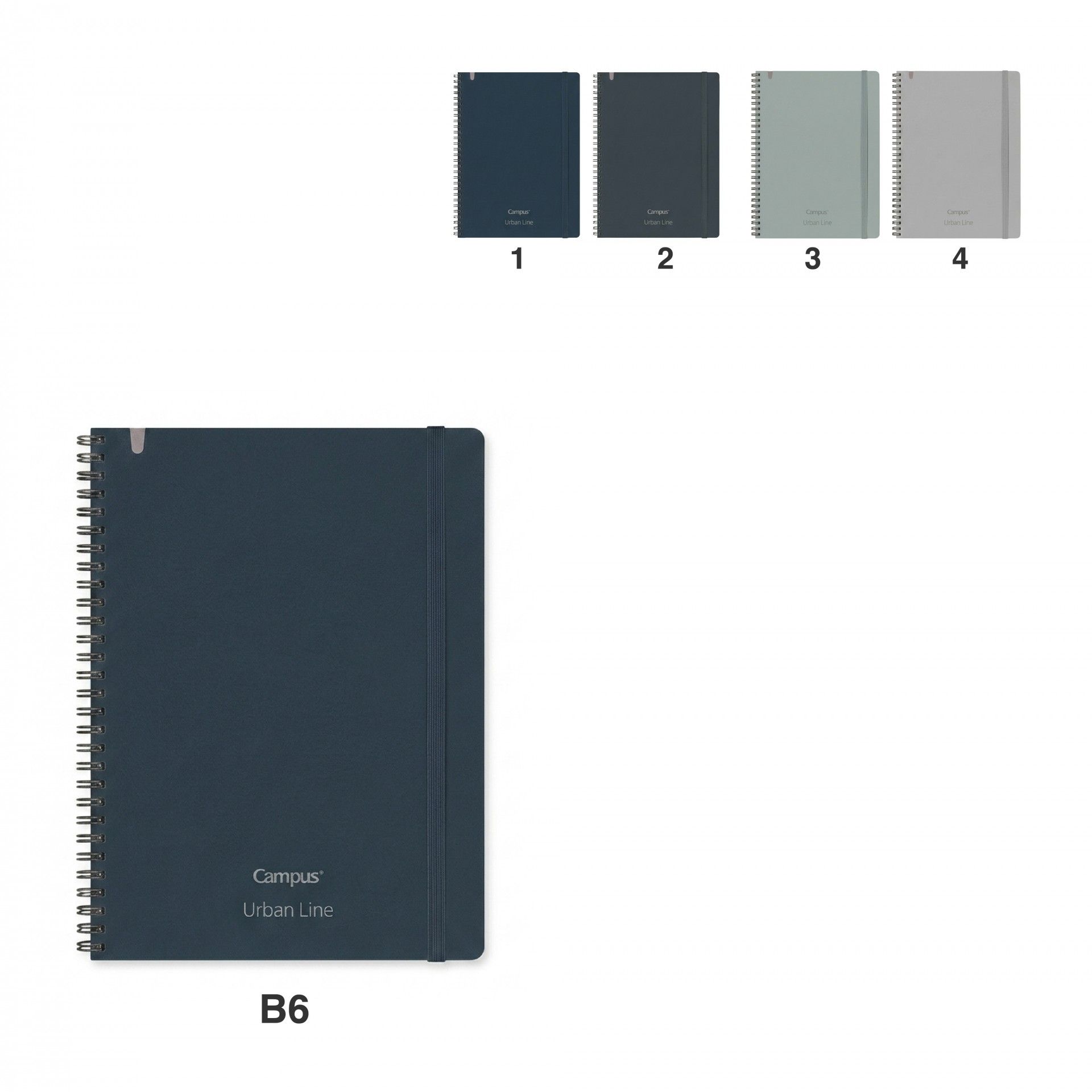 Caderno Apontamentos Quadriculado B5 70F 80Gr