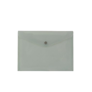 Bolsa Envelope Plus Office A4 Cinza 33X23cm