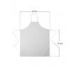 Avental Tela Pl�stico Pvc 67X91cm