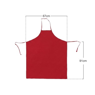 Avental Tela Plástico Pvc 67X91cm