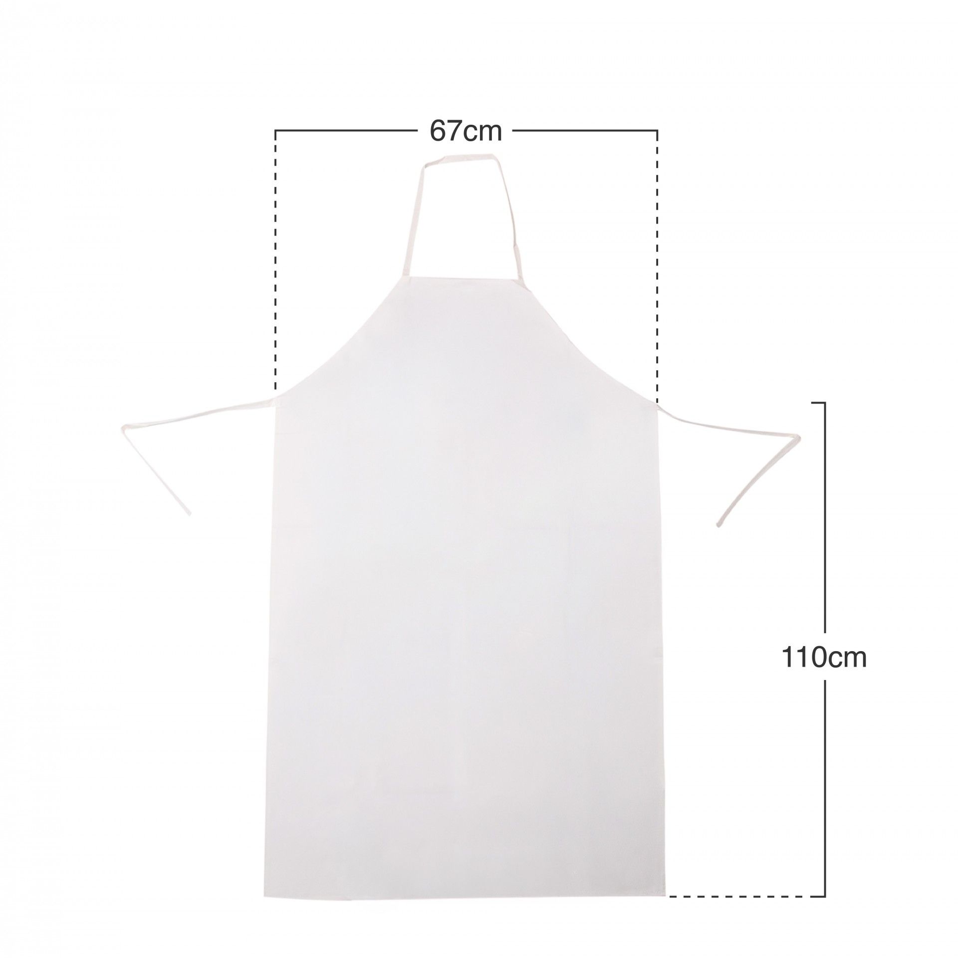 Avental Tela Plástico Pvc 67X110cm