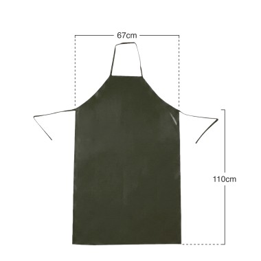 Avental Tela Plástico Pvc 67X110cm