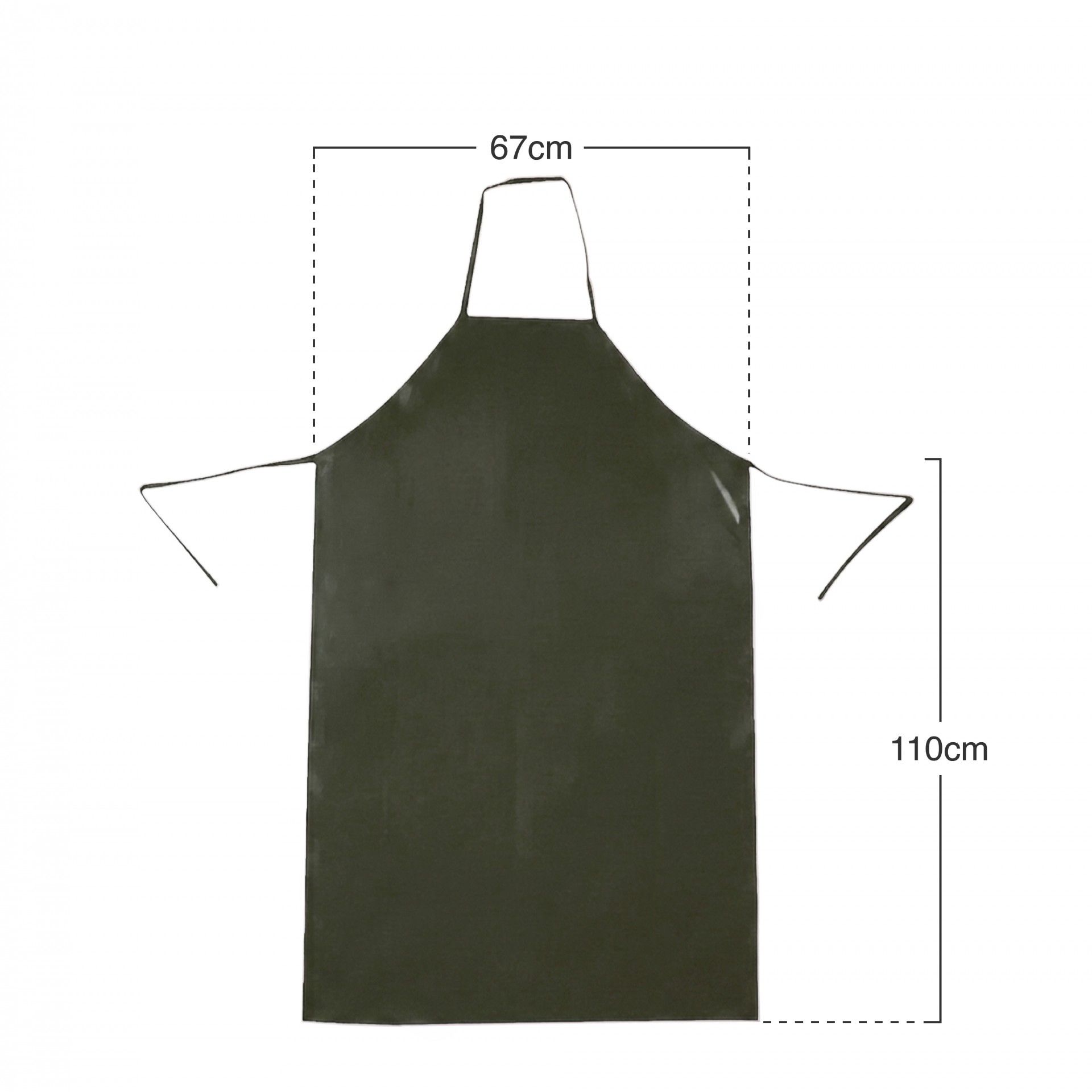 Avental Tela Plástico Pvc 67X110cm