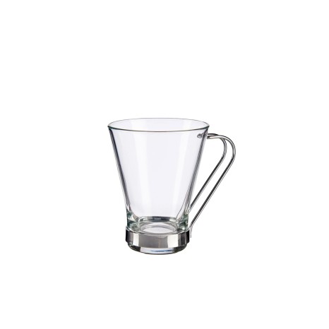 Ch�vena Vidro Asa Metal 200ml Pack 6 - Image product