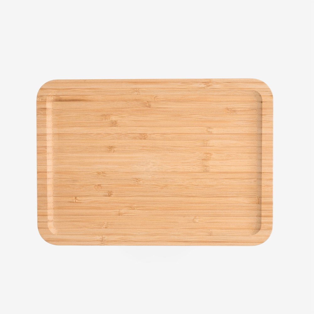 Bandeja Bambu Retangular 34X24cm