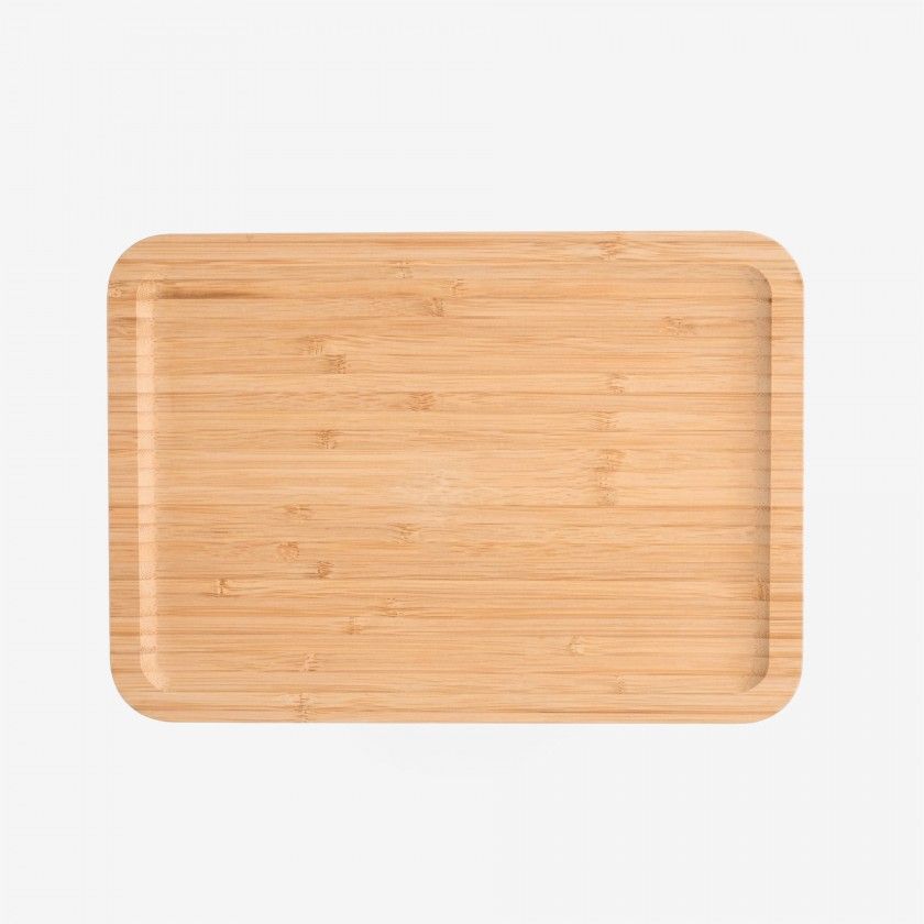 Bandeja Bambu Retangular 34X24cm Bandeja Bambu Retangular 34X24cm