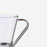 Ch�vena Vidro Asa Metal 200ml Pack 6