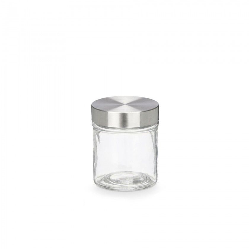 Frasco Redondo Com Tampa A�o 300ml Pack 4