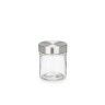 Frasco Redondo Com Tampa A�o 300ml Pack 4