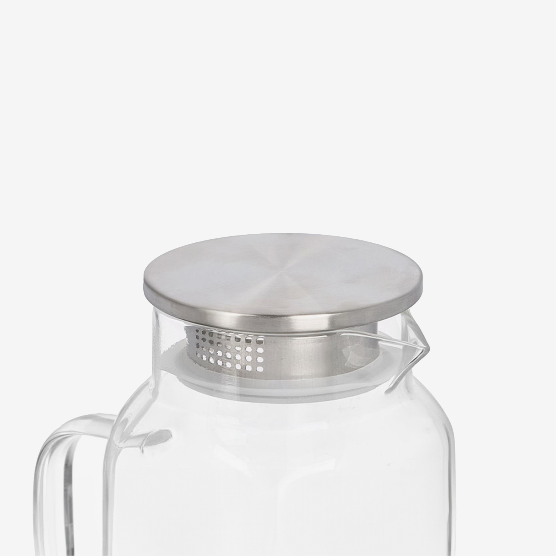 Jarro Mesa Borosilicato Quadrado 1.5L