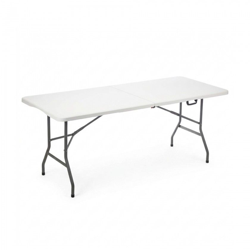 Mesa Dobrável Resina 180cm Mesa Dobrável Resina 180cm