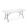 Mesa Dobrável Resina 180cm Mesa Dobrável Resina 180cm