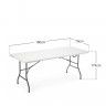 Mesa Dobrável Resina 180cm Mesa Dobrável Resina 180cm