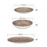 Serviço Porcelana Vessia Castanho 12 Peças Serviço Porcelana Vessia Castanho 12 Peças