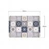 Tapete Porta Cozinha Azulejo 40X60cm Tapete Porta Cozinha Azulejo 40X60cm