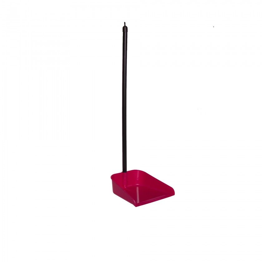 Apanhador Pl�stico Com Cabo Color 24.5X22X77cm