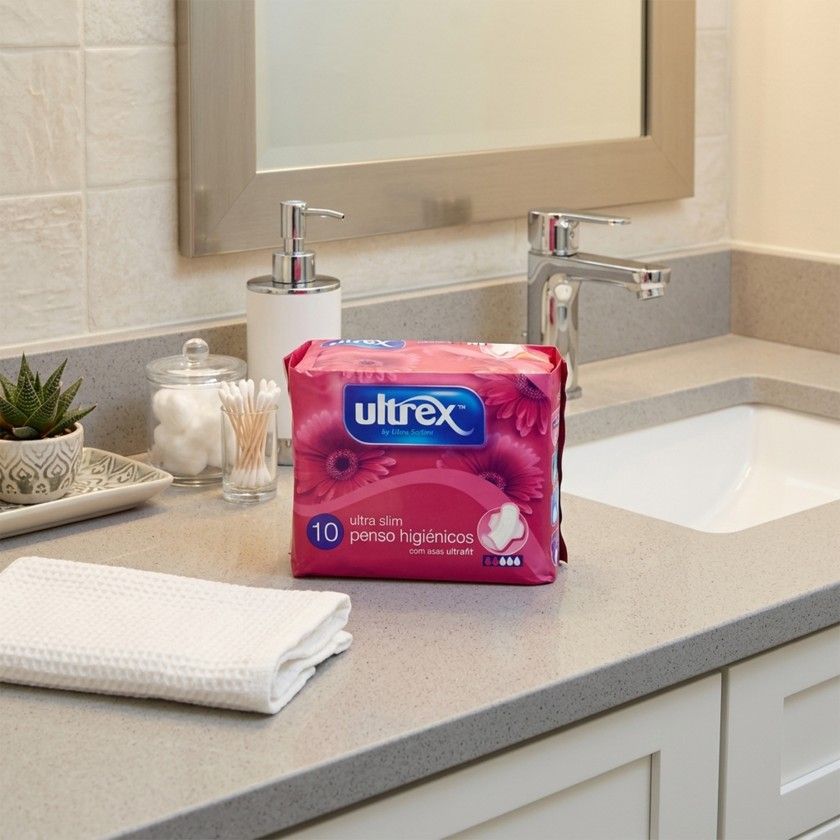 Pensos Higiênicos Ultrex Ultra Slim Pack 10 Pensos Higiênicos Ultrex Ultra Slim Pack 10