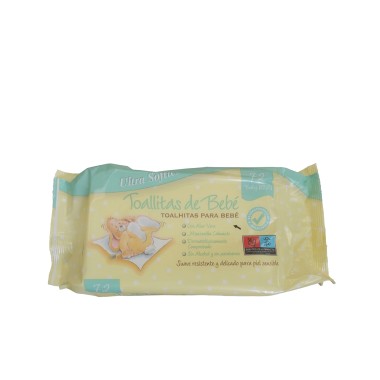 Toalhitas Bébe Uktrasofties Pack 72
