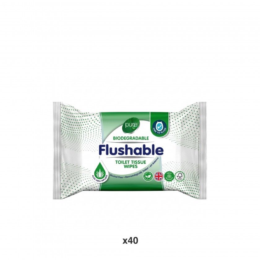 Toalhitas Toilet Tissue Pack 40 Toalhitas Toilet Tissue Pack 40
