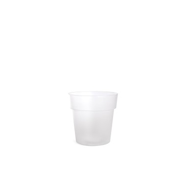 Vaso Plástico Luxe 890Ml Ø12.1X12cm