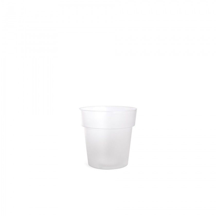 Vaso Plástico Luxe 890Ml Ø12.1X12cm Vaso Plástico Luxe 890Ml Ø12.1X12cm